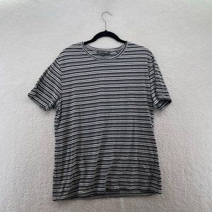 Slate and stone striped t-shirt